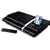 iLuv i1255 Slim Desktop DVD Player and Dock for iPod (Black)