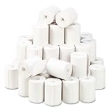 UNV23000 Cash Register Paper Rolls, 3-7/16 x 165 Ft., 50 Rolls/Carton