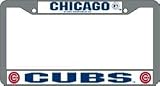 Chicago Cubs Chrome License Plate Frame