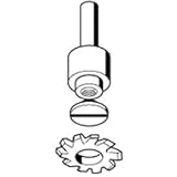 Proxxon 24429 HSS Gear Cutter No.4, 21-25 Teeth