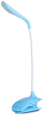 Adjustable 14 LEDs Touch Sensor Fashion Wind Clip Lamp Max.120Lm Desk Light