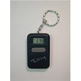 Talking Clock Keychain , Black