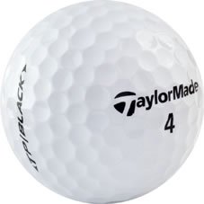 36 Mint TaylorMade TP Black Used Golf Balls - Like New Condition