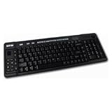 COMPACT SIZE PS/2 MULTIMEDIA TRACKBALL KEYBOARD