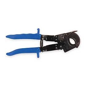 Westward 1YNB3 Ratcheting Cable Cutter, 12 In, 1 4 In Cap by WestWard Tools
