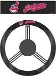 Cleveland Indians Poly-Suede Steering Wheel Cover