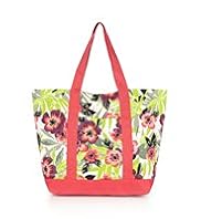 Pure Cotton Floral Shopper Bag