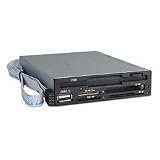Sabrent CRW-FLP2 68-in-1 USB Internal Card Reader Plus 1.44 MB Floppy Drive - VISTA READY