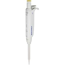 Wheaton Socorex 851206 Acura Manual 815 Fixed Volume Pipette, 10 microliter Volume, For Use With 200 microliter Wheaton Pipette Tip