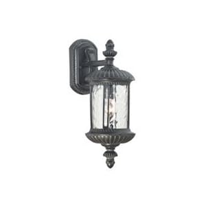 Kenroy Home 3491 Granada Small Wall Lantern, Ebony Pearl by Kenroy Home