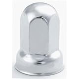 10 Stainless Steel 13 16 Lug Nut Covers with Flanges for Ford Trucks by Global Parts