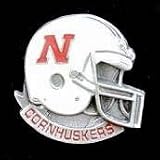 Nebraska Cornhuskers Team Logo Pin (Set of 2)