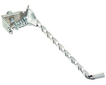 Chrome Twisted Bike | Bicycle Kickstand 7-1/2