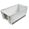 11 Inches Rubbermaid Slide-n-stack Base White