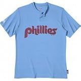 Phillies Cooperstown Throwback 2 Button Cool Base Jersey Youth Medium