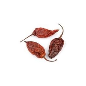 Dried Whole Ghost Chile (Bhut Jolokia) 4 oz.