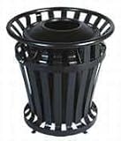Rubbermaid 4021 WeatherGard Series Container with 32 U.S. gal - 121.1 L - BRUTE Container Rigid Liner - Black