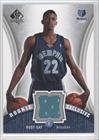 2006-07 SP Authentic Rookie Exclusives Jerseys #RG - Rudy Gay