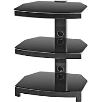 Omnimount G303 Dark Stellar Series 3-Shelf Component Tower