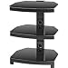 Omnimount G303 Dark Stellar Series 3-Shelf Component Tower