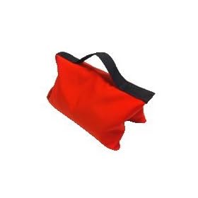 Filled Heavy Duty Saddle Sandbag 35lb Orange