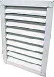 LOMANCO Gable Vents Mill Finished, 12' x 12'