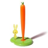 Alessi Bunny & Carrot - Kitchen Roll Holder Green