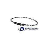 PHI-TEN Titanium Necklace, Camouflage in Black and Grey, 18 Inches