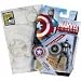 Marvel Universe 2009 SDCC San Diego Comic-Con Exclusive 3 3/4 Action Figure Grayscale Captain America