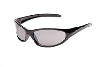 Mens Black Sports Sunglasses with Polyquatrz Shatterproof Lenses - Men's Wrap Around Sports Sunglasses Complete With Protective Case, Cleaning Cloth & Matching Sports Cord