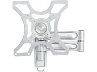 Manhattan Universal Gelenkarmhalterung für Flachbildschirme 43,2 cm (17 Zoll) bis 94 cm (37 Zoll) silber