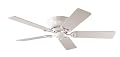 Hunter 20803 Low Profile lll 52-Inch Five-White-Blades-Ceiling Fan, White