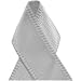 CitiRibbon Poly Double Face Satin 12.7mm (91M) Silver