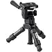 Sunpak Mini-PRO Plus Table Tripod with 3-Way Pan Head & Pan Handle - Black Anodized Finish (extends to 12.2