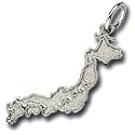 Map of Japan Charm by Rembrandt Charms