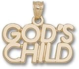 God'S Child 1/2 Charm/Pendant -14K/10K, Stainless Steel or Gold Plated