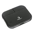 4PORT Travel USB2.0 Hub with built In Cable