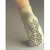 Care-Steps Non Slip Socks - Adult -Men 6-7.5/ Women 7.5-9 (Light Blue)