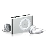 2GB SILVER MP3 SHUFFLE PLAYER – 500 SONGS -