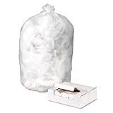Webster Ultra Plus&trade; High-Density Clear Trash Can Liners, 55 Gallons, .55 Mil Thick, 38in. x 60in., Box Of 200