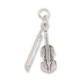 Buy Violin and Bow Charm made by West Coast Jewelry now!