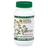 Nature's Resource Valerian, 400mg Active, Capsules - 100 ea