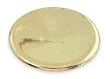 Battalion 1XNT4 Cabinet Knob, Convex, Brass, PK 5