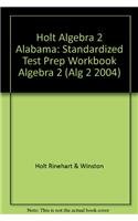 holt algebra 2 alabama standardized test prep workbook algebra 2