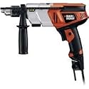 Black & Decker DR650B 6.5 Amp 1/2-Inch Dual Range Hammer Drill with Storage Bag