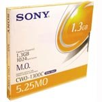 Sony 5.25 in. 1.3GB 1024 Bytes/Sector CCW