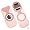 www.blankleder.com - PSP - Protective Case - Neopren und Leder pink [UK Import]