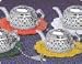 Health & Personal Care : Tea Infuser - Bohemian Teapot with Black Drip Bowl
