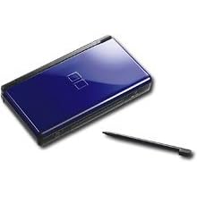 Cobalt Blue & Black Nintendo DS Lite Console & Free Crystal Carry Case