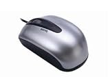 Produkt-Bild: Benq N300 Mini 3-Tasten Maus mit Scrollrad, optisch, USB, silber